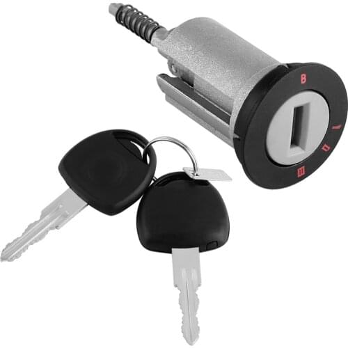 1 pcs brand new and high quality aftermarket ignition lock set with 2 matching keys for VAUXHALL ASTRA CORSA MERIVA TIGRA COMBO