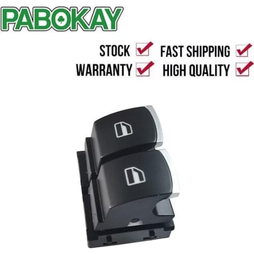 100% new! hight quality master Window Switch for VW Eos Golf MK5 MK6 GTI 2 Door Caddy OE:5K3 959 857 / 5K3959857A