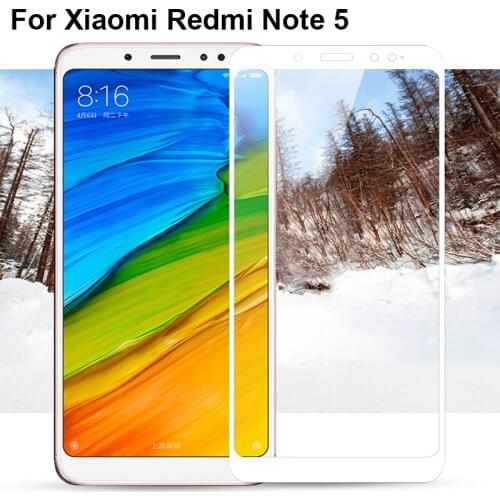 3pc 9H Full body Screen Protector For Xiaomi Redmi note 5 note5 Full Cover Protective Film Tempered Glass For Redmi note5