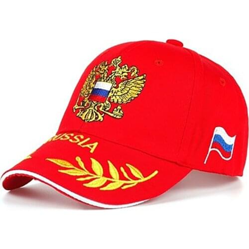 2021 CCCP USSR Russian National Emblem Style Baseball Cap Unisex Black Red Cotton Snapback Cap Adjustable Fashion Hip Hop Hat