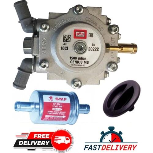 BRC Refurbished Genius 1200-1500 Mb Pressure Regulator LPG CNG GPL Vaporizer With 1 Year Warranty