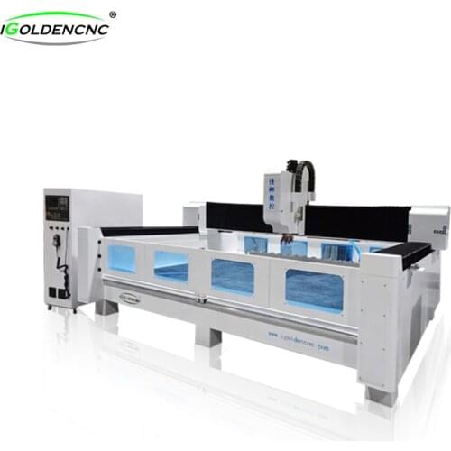 China ATC Quartz Stone Edging Polishing Marble Machine CNC Router Center 3015