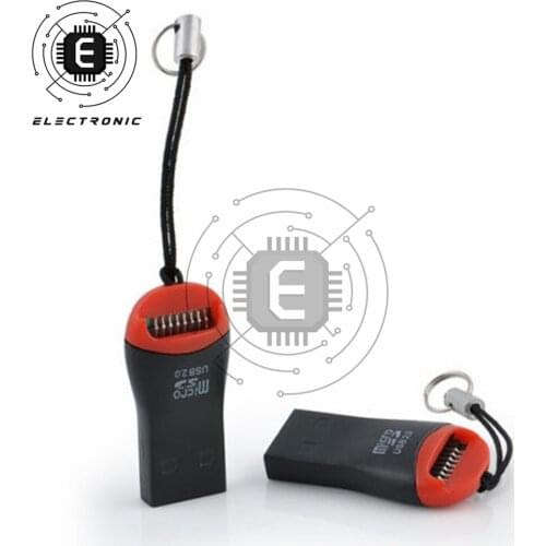 Mini Whistling Micro SD Card TF M2 Card Reader Mini Adapter New High Speed For Laptop High Speed USB 2.0 Plastic Card Reader