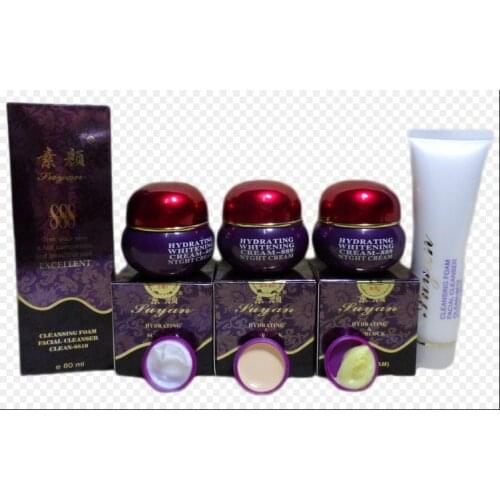 SUYAN 888 hydration and whitening suit for skin beautiful white shining