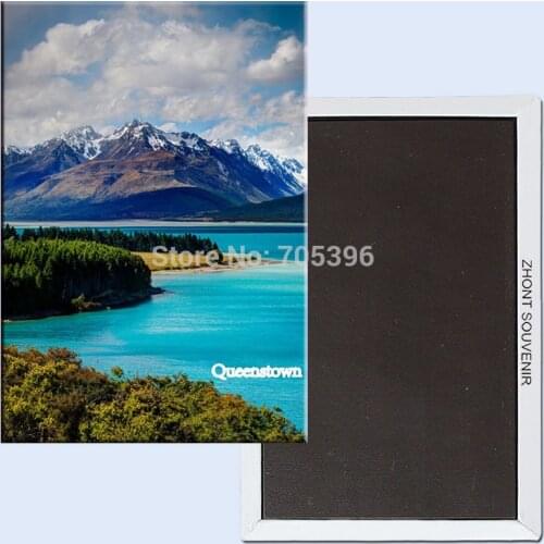 10K Landmarks Magnets ,New Zealand South island ,Queenstown, Lake Tekapo Scenery Photo Fridge Magnet 5642