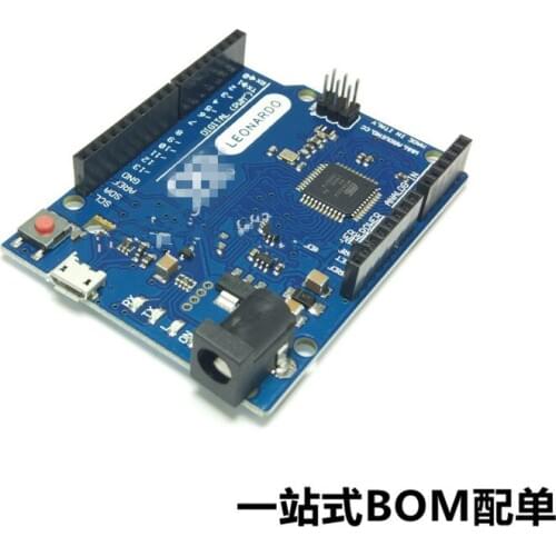 Leonardo R3 development board ATMEGA32U4, with data cable blue board