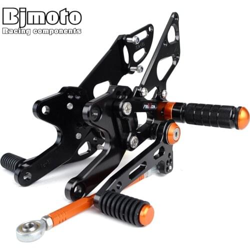 BJMOTO Motorcycle Adjustable Aluminum Rearset For K TM SuperDuke 1290 R/GT 2014-2019