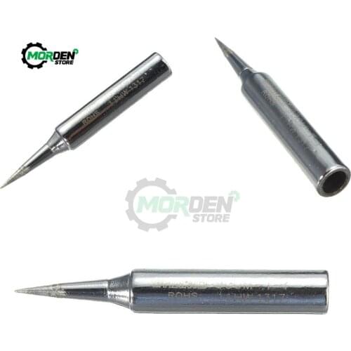 Dropship 1PCS Lead-free Soldering Solder Iron Tips Tip 900m-t For 933.376.907.913.951,898d,852d+ 852d Soldering Rework Station