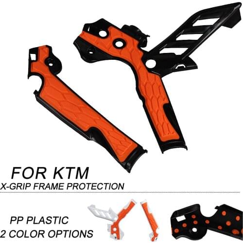 Motorcycle Plastic Frame Cover Guards Protector For KTM EXCF EXC-F 250 350 450 500 520 2012 2013 2014 2015 2016