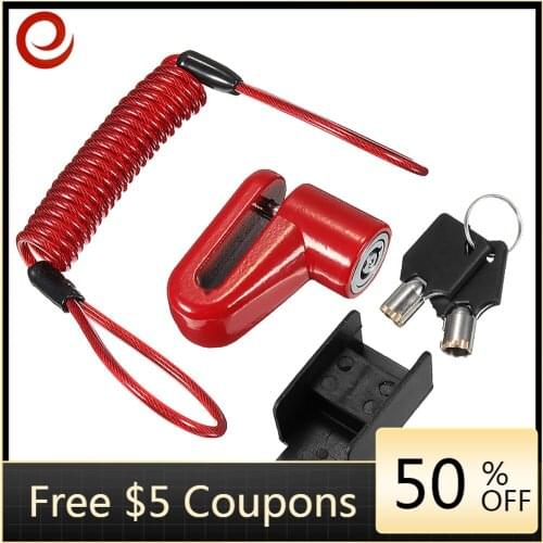 Anti-Theft Steel Wire Scooter Lock Disc Brakes Wheels Locker Scooter Accessories for Xiaomi Mijia M365 Electric Scooter