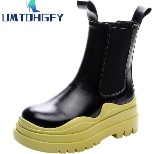 REVT ankle boots Genuine Leather boots fashion Female Martin boots top quality womens motorcycle boots womens shoes