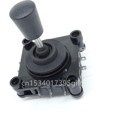 Spring reset Handle button switch 360 degree CV4 self-reset four-direction cross joystick Master command Rocker switch