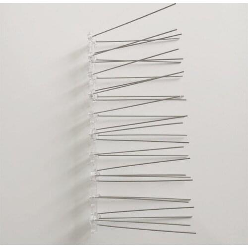 25cm Stainless Steel Bird Repellent Spikes Eco-friendly Anti Pigeon Nail Bird Deterrent Tool For Owl Small Birds Fence