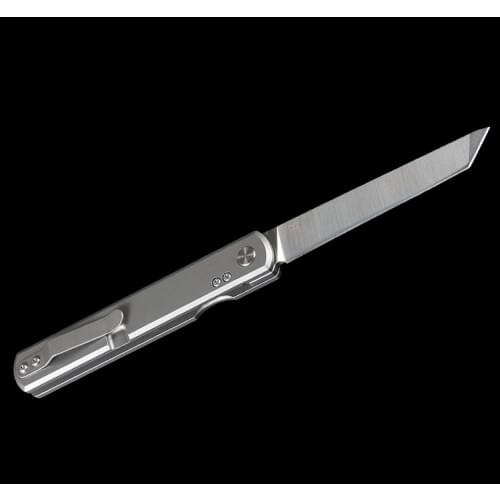 Outdoor camp survival folding knife high hardness D2 steel multi-functional military tactical portable sashimi knife D2 blade