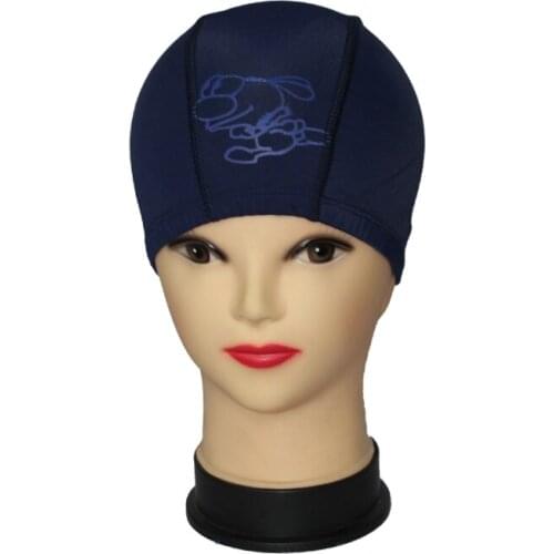 Random Colors and Prints Fabric Swimming Cap Much Valuable 2020 Unisex Nylon Lycra Quality Female and Male Swim Hat Dropshipping