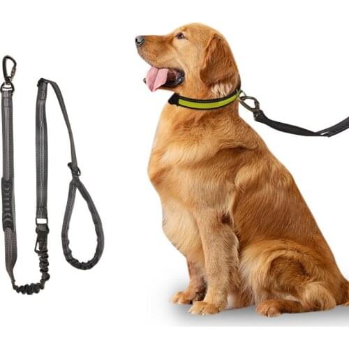Reflective Dog Leash 135-150cm adjustable Pet Dog Lead Car Auto Outdoor Pet Products Dog Supplies Durable Dog Rope Dropshipping