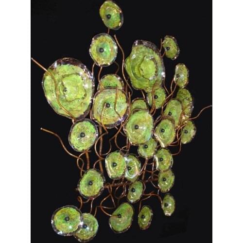 Blown Glass Plate Hotel Decorative Blown Glass Wall Art Custom Made Plates