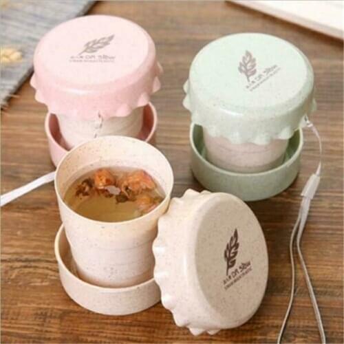 Convenient Travel Cup Washing Telescopic Portable Collapsible Folding Drinking Camping Cup
