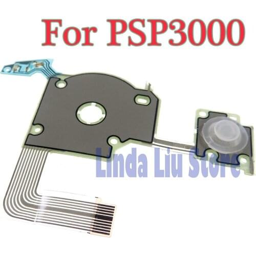 1pc L Left button Direction L Keyboard Button Flex Cable left cable with rubber conductive film for PSP3000 PSP 3000 Parts