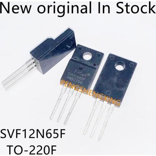 10PCS/LOT SVF12N65F TO220F SVF12N65 12N65 12A 650V TO-220F New original spot hot sale