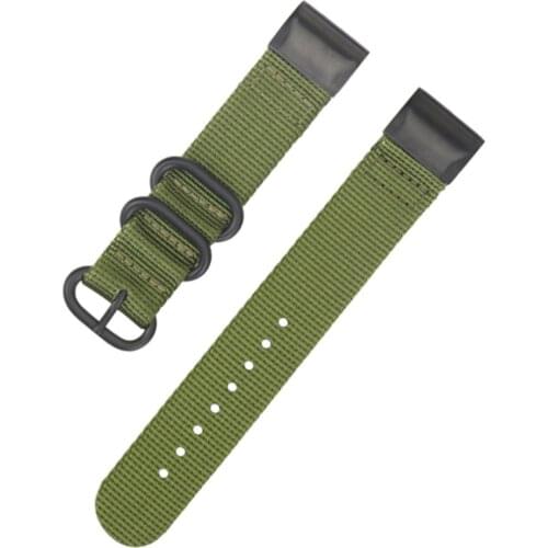 20/22/26mm Nylon Watch Band For Garmin Fenix 6/ 6X/6pro/6X pro/6S/6S pro Smart Watch Quick Release Replacement Strap Watchband