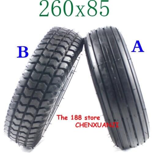 2019 High Performance 2 types of 260x85 tube and tyre fit ATV and Go Kart Tire and Tube Motor Tire