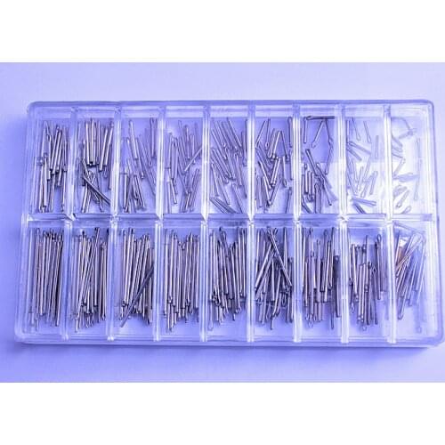 360PCS / 1set High quality watch parts stainless steel hairpin watch repair part - 715018