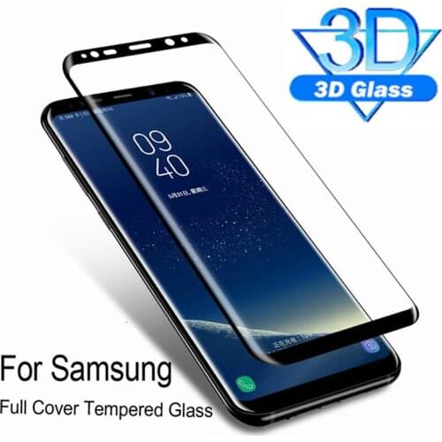 3D Curved Tempered Glass for Samsung Note 8 9 10 Note 20 Ultra Screen Protector for Samsung S8 S9 Plus S10 S20 S21 Ultra Glass