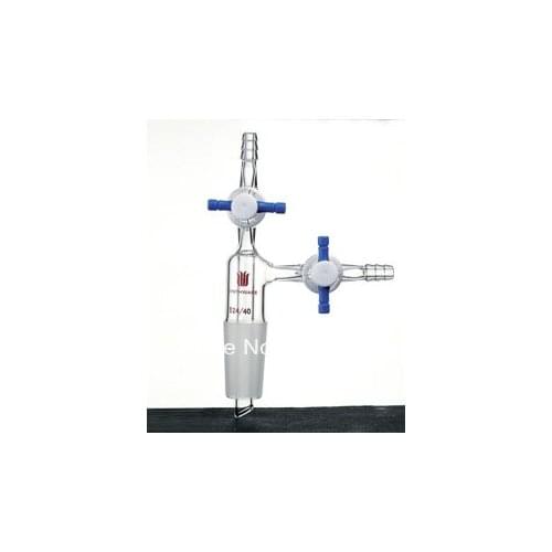 A122440 synthware, Adapter, vacuum transfer, Joint:24/40