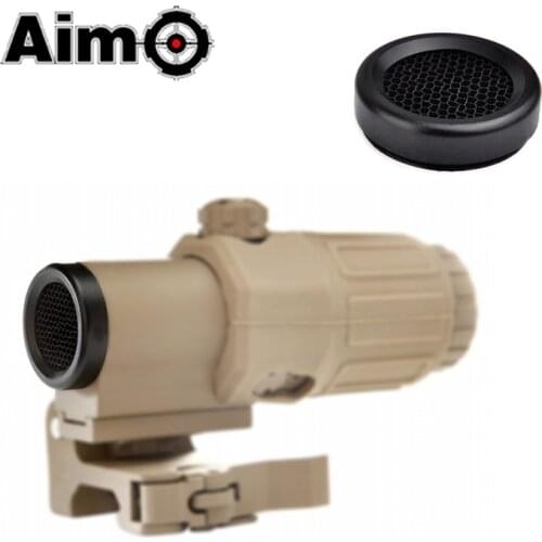 AIM-O Killflash/Kill Flash For Airsoft G33 3X Magnifier with Switch to Side STS Quick Detachable/QD Mount AO5355 Hunting Optics