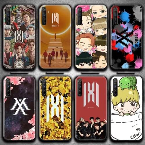 HOTCASHOP Monsta X KPOP Boy Phone Case For OPPO Realme 6 Pro Realme C3 5 Pro C2 RENO2-Z A11X XT