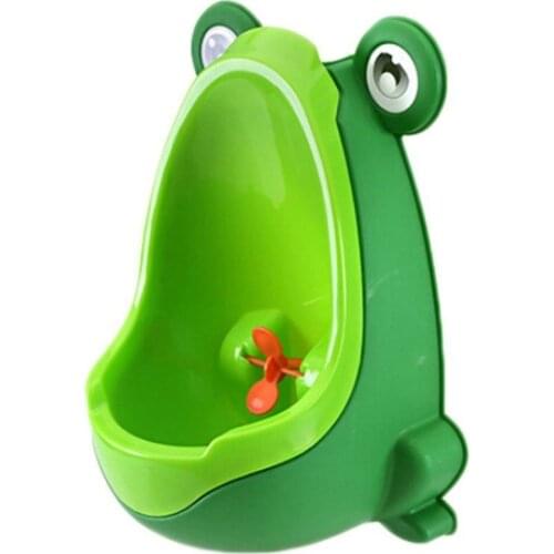 CNIM Hot 1 x Fun Pot Children Frog-shaped Urinal (green) Fun Potty Child Baby Frog shaped urinal