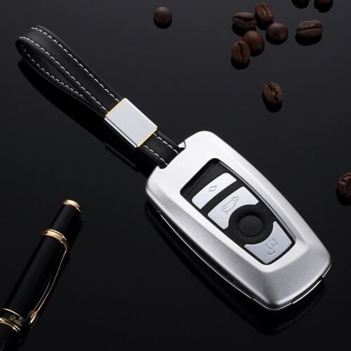 For BMW 520 525 730li 740 118 320i 1 3 5 7 Series X3 X4 M3 M4 M5 keychain Aluminum Alloy Car Key Cover Case Fob Frame