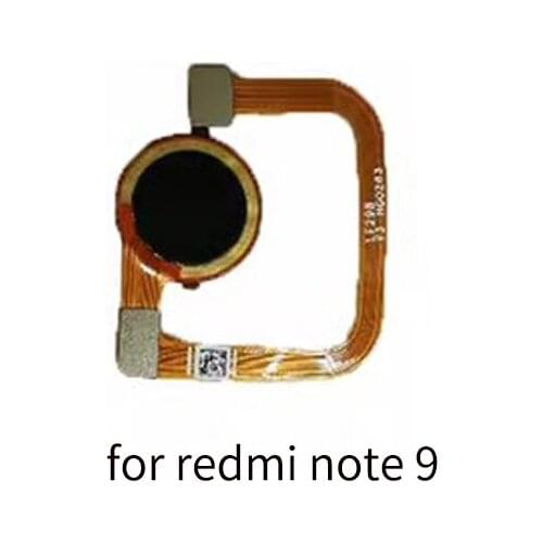 For Xiaomi Redmi Note 9 Global Version Fingerprint Sensor Home Button Ribbon Flex Cable