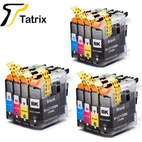Tatrix Compatible Ink Cartridges for LC133 LC131 For Brother Printer MFC- J245 J470DW J475DW J650DW J870DW Inks Set for Oceania