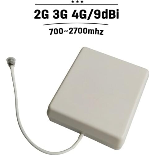 Indoor Panel Antenna 800mhz-2500hz GSM 3G 2100mhz Mobile Phone Signal Antenna N Type Connector Internal Cellphone Antenna 20