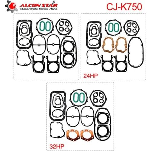 Alconstar- CJ-K750 Engine Parts Repair Kit Flat Head + Oil Seal 24HP/32HP Fit For CJ-K750 M1M SV Ural M72 For BMW R71 R72 K750