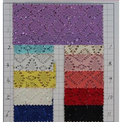 Small gold diamond glitter decoration fabric new mesh cloth fabric glitter material wholesale