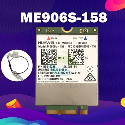 ME906S ME906S-158 FRU 00JT491 00JT491 LTE Original M.2 Qualband FDD LTE 4G Module Thinkpad T460 L460 P50s T560 X260 X1 Ca