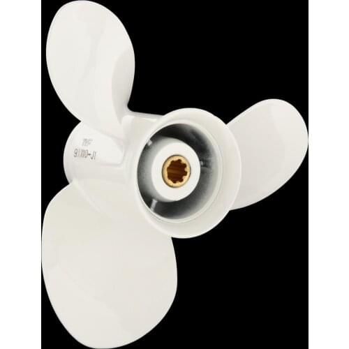 Metal Propeller 9 1/4x10-J for Yamaha 2 stroke 63V-45952-00-EL Simple Installation,High Performance