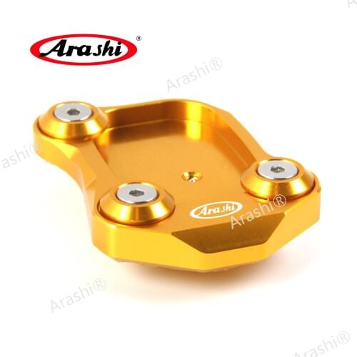Arashi Motorcycle Kickstand Enlarged Plate Pads For HONDA CB650F 2014 2015 2016 2017 2018 CNC Extension Enlarger Pad CBF 650