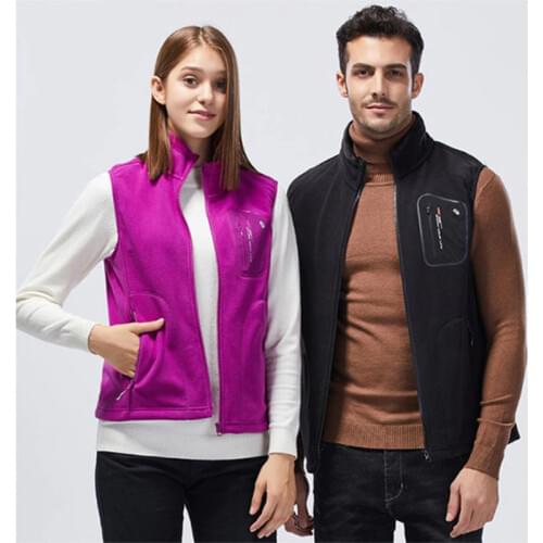 Men Women Outdoor Spring Fleece Vest Thicken Thermal Windproof Breathable Waistcoat Climbing Hiking Camping Softshell Sport Vest