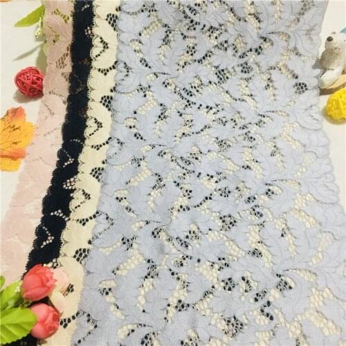 NO2174 multicolor 21CM elastic lace, embroidered lace fabric, decorative belt, sewing accessories, crafts, wedding supplies