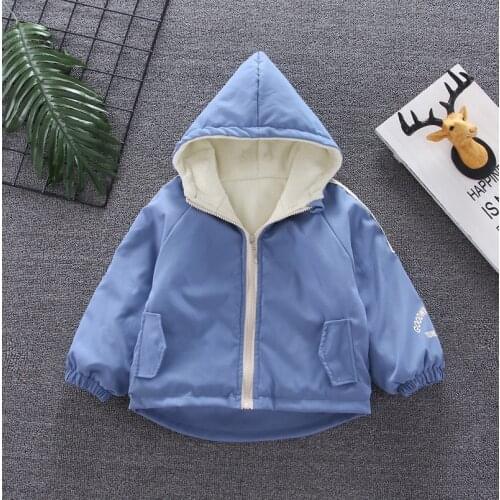 New Children Outerwear Coat Winter Boys Girls Leisure Sport Jackets Infant Warm Baby Parkas Thicken Kids Hooded Clothes Downcoat