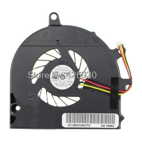 Laptop CPU Cooling Fan For Toshiba For Satellite A500 A500D DC2800060T0 MCF-J17BM05 DC5V 0.32A new