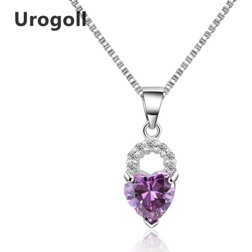 New Classic Fine Jewelry Wholesale Genuine sterling silver jewelry 925 Sterling Silver Necklace for Women Christmas Gift Jewelry