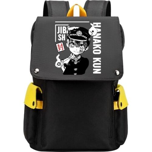 Toilet-Bound Hanako-kun Backpack Men Women Fashion Large Capacity Travel Bag Rucksack Laptop Bags For Teenagers School Bags