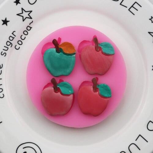 Fruit Sugar Silicone Cake Decoration Hand Drop Mold Xgy-272