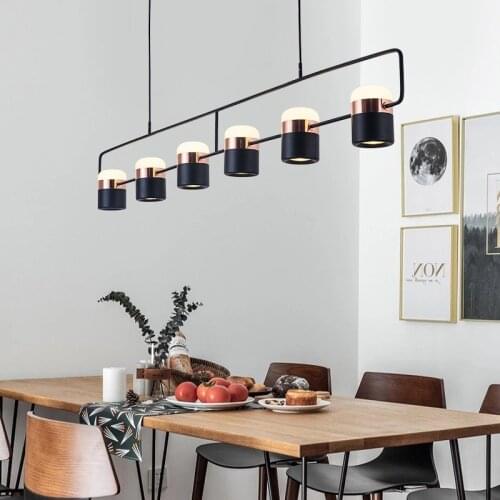 Nordic led iron pendant lights hanging lights pendant light pendant lamp chandelier commercial lighting living room bedroom