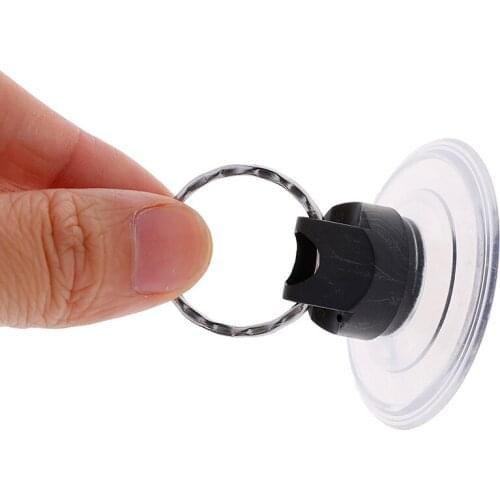 1pcs Heavy Duty Suction Cup With Metal Key Ring Mobile Phone Screen Repair Tool